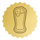 Cortador Biscoito Copo Boteco Tulipa Chopp Espuma