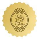 Cortador Biscoito Feliz Dia das Mães Adorno de Flores