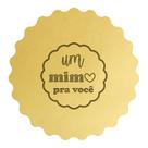 Cortador Biscoito Frase Um Mimo Pra Você Coração
