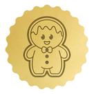 Cortador Biscoito Gingerbread em Pé Fofo