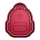 Cortador Biscoito Mochila Escola Estudante