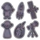 Cortador Biscoito Molde Forma ASTRONAUTA Marcador Carimbo Pasta Americana Massa Cortador Biscoito Molde Forma ASTRONAUTA Marcador Carimbo Pasta Americana Massa