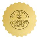 Cortador Biscoito Natal Frase Que a Graça de Jesus