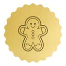 Cortador Biscoito Natal Gingerbread Fofo Sorrindo Cortador Biscoito Natal Gingerbread Fofo Sorrindo