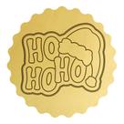 Cortador Biscoito Natal Ho Ho Ho com Gorro Cortador Biscoito Natal Ho Ho Ho com Gorro