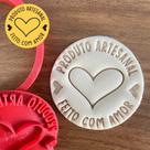 Cortador Biscoito Produto Artesanal Feito com Amor Cortador Biscoito Produto Artesanal Feito com Amor
