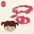 Cortador Boo Monstros SA 5cm - D250560 para Docinhos Personalizados