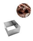 Cortador Brownie em aço inox de 6cm x 6cm Cortador Brownie em aço inox de 6cm x 6cm
