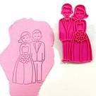 Cortador com Marcador para Noivos em Casamento - D250528 Cortador com Marcador para Noivos em Casamento - D250528