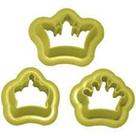 Cortador Coroa P com 3 pcs Blue Star