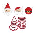 Cortador Cupcake Papai Noel Natal 5/6CM