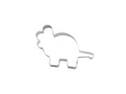 Cortador De Biscoito Inox Em Formato De Dinossauro 1 RS