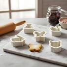 Cortador de Biscoitos em Formato de Bichinhos - Kit com 5 Moldes Plásticos Atóxicos