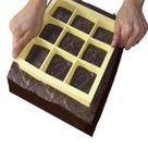 Cortador De Brownie Bolos Tortas 9 Cortes Corte Fácil 16,5CM
