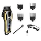 Cortador De Cabelo Kemei Km-1990 Preto E Dourado 110v/240v