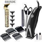 Cortador De Cabelo Philco Profissional 18w Regulagem Cr12 Maquina Aparador Pelos Acabamento Titanium