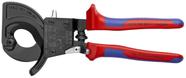Cortador de cabo com catraca KNIPEX Ratcheting Cable Cut Cortador de cabo com catraca KNIPEX Ratcheting Cable Cut