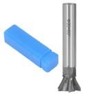 Cortador de cauda de andorinha Walfront 30 mm 60 graus e 6 canais de carboneto