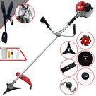 Cortador de Grama Anmax CG430P-TB À Gasolina 2T 43cc 2HP 9.000rpm Multifuncional Completa Com Carretel de Nylon e Lâmina Facão + EXTRA Lâmina 3 Pontas, Lâmina 6 Pontas, Lâmina 80 Dentes e Trimmer