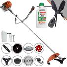 Cortador de Grama Completa À Gasolina Tekna RL520ACNTK 52cc 2HP Alta Performance Com Carretel Nylon + Kit 7 Opções de Corte + ÓLEO STIHL 2 Tempos Cortador de Grama Completa À Gasolina Tekna RL520ACNTK 52cc 2HP Alta Performance Com Carretel Nylon + Kit 7 Opções de Corte + ÓLEO STIHL 2 Tempos