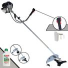 Cortador de Grama Lateral Toyama TBC43H À Gasolina 43cc 1,7HP de Potência 12.000rpm Roçadeira Completa Para Todos os Tipos de Trabalho Com Lâmina 3 Pontas + Carretel de Nylon + ÓLEO STIHL 2 Tempos