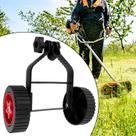 Cortador De Grama Sem Fio Ajustável Com Rodas De Apoio, Cortador De Grama Universal Para Jardim