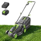 Cortador de grama sem fio Steelite 33 cm 21V sem escovas com saco de 30 L