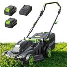 Cortador de Grama Steelite 40V 43 cm Sem Fio com Motor Brushless