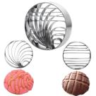Cortador de moldes de pão SLSWHLX Mexicano em Aço Inoxidável 10,4 cm Cortador de moldes de pão SLSWHLX Mexicano em Aço Inoxidável 10,4 cm