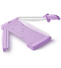 Cortador de Papel Firbon Guillotine 12" Capacidade para 12 Folhas Roxo Cortador de Papel Firbon Guillotine 12" Capacidade para 12 Folhas Roxo