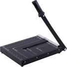 Cortador de papel guilhotina ISDIR 30 cm, capacidade para 12 folhas, base de metal