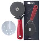 Cortador de pizza Deiss Lux Heavy Duty em aço inoxidável (VERMELHO) Cortador de pizza Deiss Lux Heavy Duty em aço inoxidável (VERMELHO)