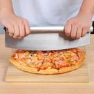 Cortador De Pizza, Pães, Bolos E Torta Em Aço Inox 35cm