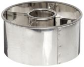 Cortador de Rosquinha e Bagel Ateco em Aço Inoxidável 8,9 cm Cortador de Rosquinha e Bagel Ateco em Aço Inoxidável 8,9 cm