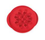 Cortador de torta Nordic Ware, maçãs e folhas, reversível, vermelho