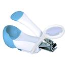 Cortador de Unha Com Lupa Azul Clingo Cortador de Unha Com Lupa Azul Clingo