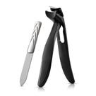 Cortador de unhas BEZOX para unhas grossas com lixa de metal