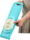 Cortador de vegetais com mandolina Julienne Cutter com protetor de mão