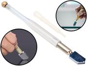 Cortador De Vidro À Óleo Tipo Caneta Profissional Com Reservatório Cabo Em Pvc Corta Até 6mm