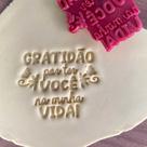 Cortador Dia do Amigo Gratidão Ter você na minha vida