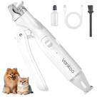 Cortador e aparador de unhas Vankoo 2 em 1 para cães LED IPX7