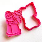 Cortador e Marcador Papai Noel com Árvore - D240054 - Ideal para Massas e Pastas
