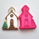 Cortador e Marcador para Igreja Natalina - D240014 - Ideal para Massas e Pastas