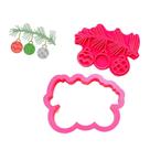 Cortador e Marcador Varal Bolas de Natal - D240204 - Ideal para Massas e Pastas Cortador e Marcador Varal Bolas de Natal - D240204 - Ideal para Massas e Pastas