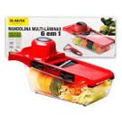 Cortador fatiador de legumes 6 em 1 ralador de legumes multifunções 6 lâminas inox mandolina