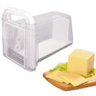 Cortador Fatiador Ralador Queijo Presunto Frios Pote Hermetico Lamina inox 4 Em 1 Cozinha Comida Balcao Sanduiche