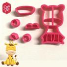 Cortador Girafa Safari 5cm - D250809 para Docinhos Personalizados