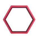 Cortador Hexagono Forma Geométrica Colmeia Abelha