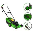Cortador Máquina Cortar Grama Recolhedor WM 350 Trapp 1300W Carrinho Elétrico Aparador Mato Jardim