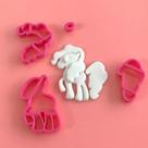 Cortador/Marcador My Little Pony - Pinkie Pie - Para Pasta - D250672 - 5cm Cortador/Marcador My Little Pony - Pinkie Pie - Para Pasta - D250672 - 5cm